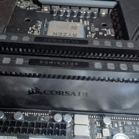 blocco PC completo: CPU,RAM,e scheda madre 