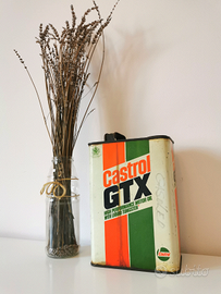 Lattina di olio Castrol vintage