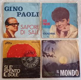 45 Giri Anni '60 Paoli, Celentano, Fontana, Pavone