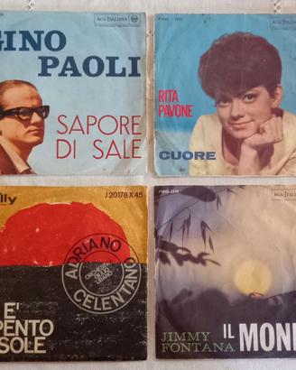 45 Giri Anni '60 Paoli, Celentano, Fontana, Pavone