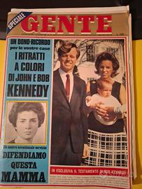 rivista vintage gente n. 25 del 19/6/1968 