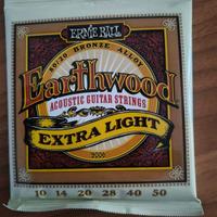 muta corde Ernieball earth wood 0.10 
