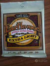 muta corde Ernieball earth wood 0.10 