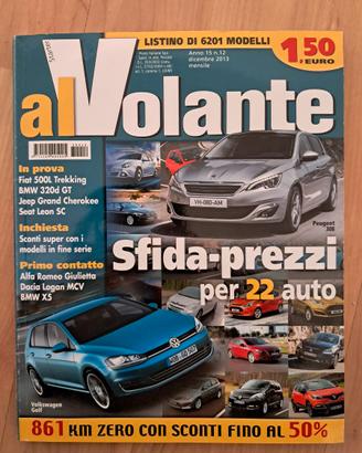 Alvolante 2013  Fiat 500L Trekking   Nissan GT-R