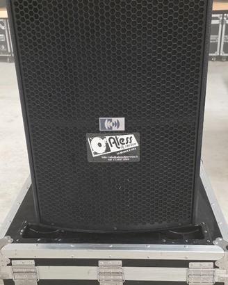 MONTARBO Earth 212 SUBWOOFER ATTIVO 2x12" 1500W