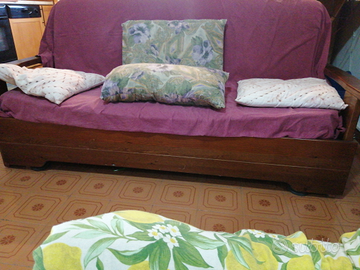 Divano letto 3 posti matrimoniale
