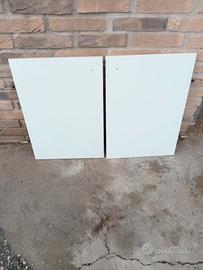  Coppia di porte  bianche