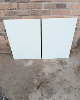 Coppia di porte  bianche