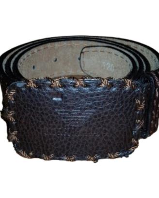 Cintura in Pelle Giorgio Armani Vintage Tg. 120