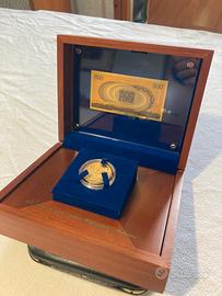 BANCONOTA COMMEMORATIVA LIRE 500