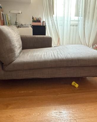 Divanetto Chase Lounge Living Divani grigio marro