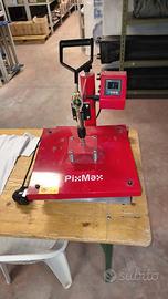 Pix Max pressa per stampa maglie