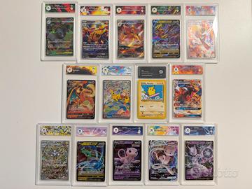 LOTTO POKÉMON GRADATE 10! CHARIZARD & PIKACHU