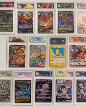 LOTTO POKÉMON GRADATE 10! CHARIZARD & PIKACHU
