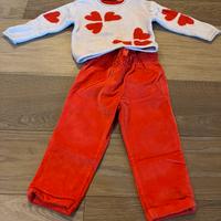 completo pantalone e maglioncino 9 mesi