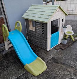 Scivolo, casetta e sedia Smoby