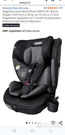 Sediolino auto isofix