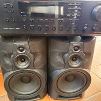 Sintoamplificatore con casse