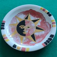 Piatto Dipinto a Mano Winterling