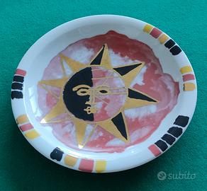 Piatto Dipinto a Mano Winterling