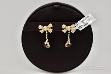 Pomellato forever orecchini diamanti topazi