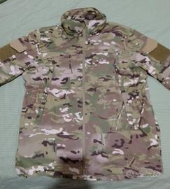 giacca militare multicam