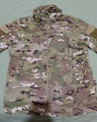 giacca militare multicam