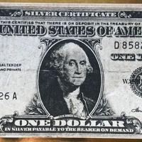 1 dollaro  banconota propaganda autentico 1935