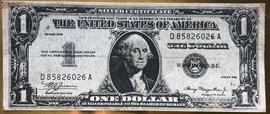 1 dollaro  banconota propaganda autentico 1935