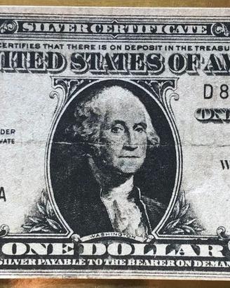 1 dollaro  banconota propaganda autentico 1935