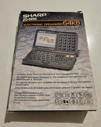 Sharp Organizer ZQ-3250 64KB Vintage 
