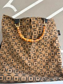 Borsa shopper stoffa originale fendi