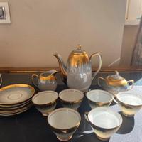 Servizio da té azzurro Bavaria