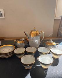 Servizio da té azzurro Bavaria