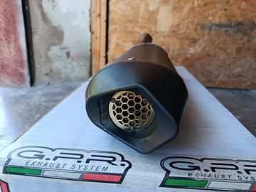 scarico GPR furore evo 4 POPPY carbonio 