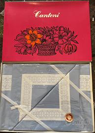 Parure lenzuola matrimoniali vintage Cantoni
