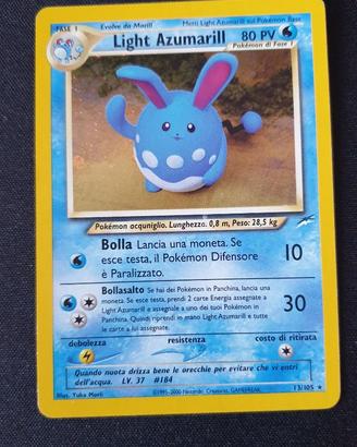 Light Azumarill (NDE 13) Neo Destiny - IT holo