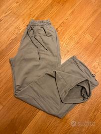 Pantalone tuta verde salvia S bershka