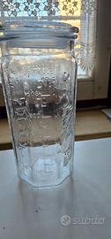 Vaso in vetro per pasta e farina
