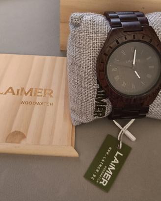 Orologio Legno LaiMER Black Edition