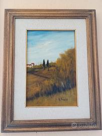 Olio su tela M. Armand