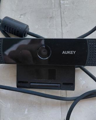 Webcam Pc Aukey FHD 1080p 30 fps Nera