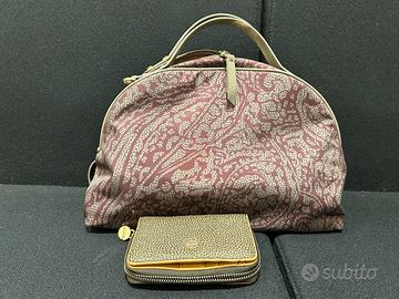 Borsa firmata Borbonese con portafoglio
