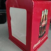 porta tovaglioli Coca Cola + bottiglietta di vetro
