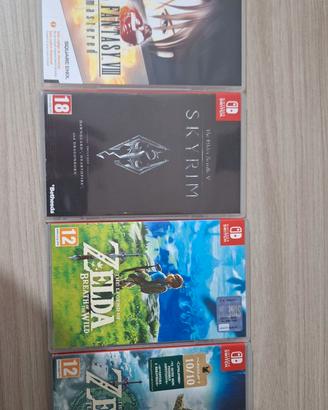 Nintendo switch + 4 giochi