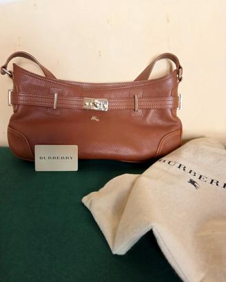 borsa a spalla Burburry in pelle martellata 