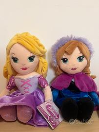 Peluche Disney Rapunzel e Anna