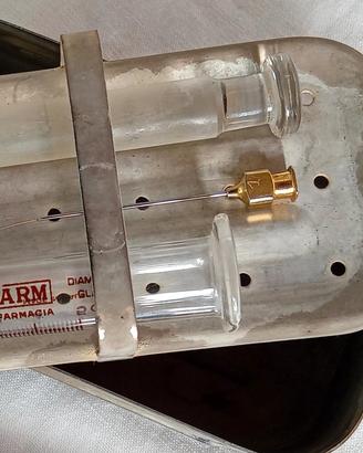Bollitore sterilizzatore per siringhe completo 