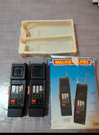 Walkie Talkies giocattolo vintage fine anni '80