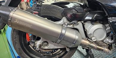 scarico akrapovic honda sh300 